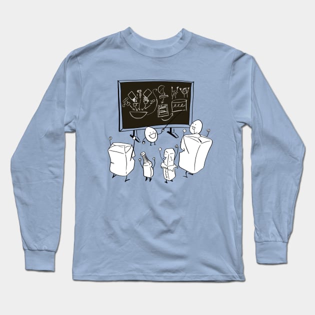 C'mon! Let's Bake a Cake! Long Sleeve T-Shirt by robbielee